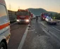  Accident cumplit pe autostrada A1 Lugoj - Deva. O tânără a murit