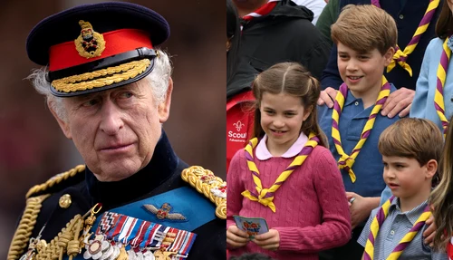 Regele Charles, George, Charlotte, Louis
