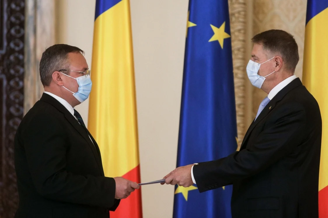 Nicolae Ciucă şi Klaus Iohannis / FOTO Inquam Photos / Octav Ganea