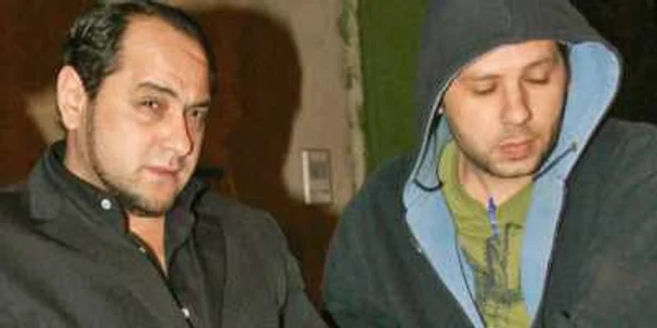 Sandu Geamănu (stânga) a fost arestat în mai multe rânduri pentru furturi şi tâlhării  