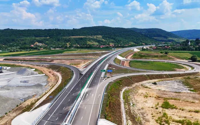 Autostrada A3 Zimbor-Poarta Sălajului FOTO Facebook / Asociația Pro Infrastructură