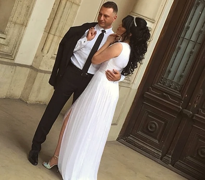 Christian Sabbagh și partenera lui de viață, Iulia, s-au căsătorit religios