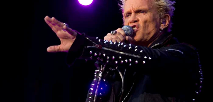 Billy Idol a mai concertat în România în vara anului 2006 FOTO WENN