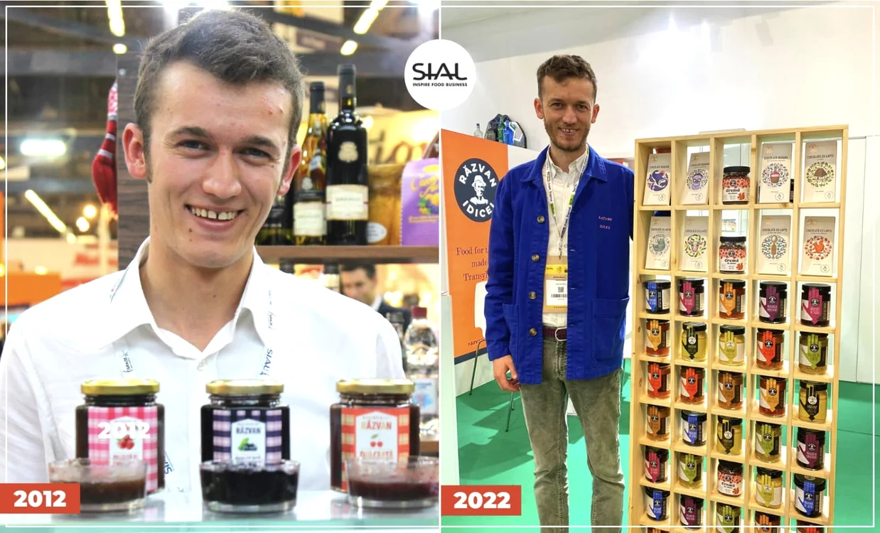 Răzvan a participat la un targ de produse tradiționale din Paris în 2012 și după un deceniu.