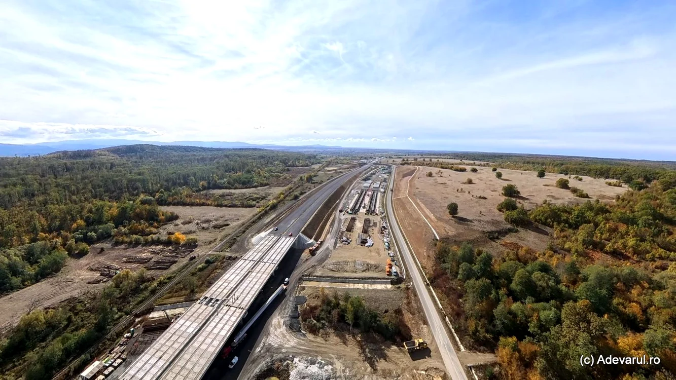 Autostrada Lugoj Deva, zona Margina Holdea 
