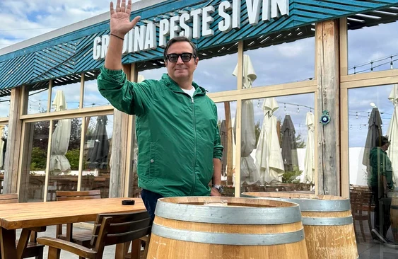 Daniel Buzdugan, turist în Brăila FOTO: Arhivă Personală/FB
