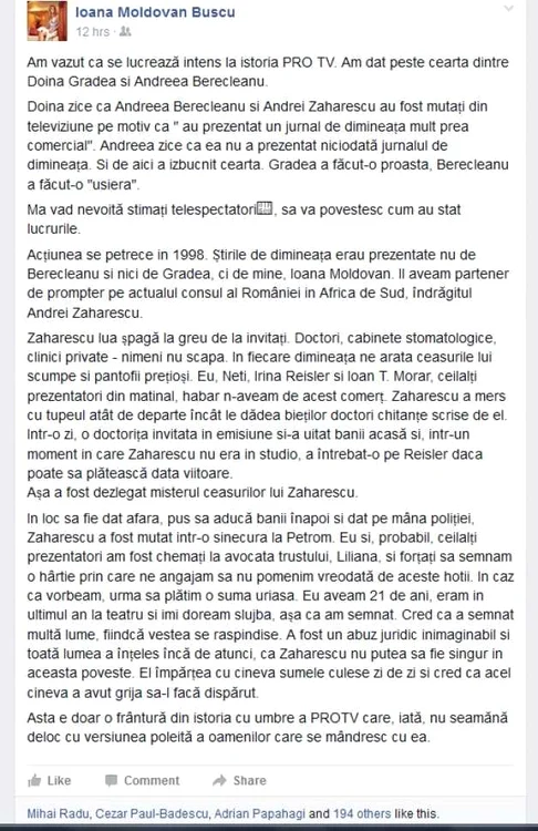 mesaj ioana moldovan
