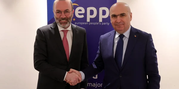 Ilie Bolojan, întâlnire cu Manfred Weber FOTO X 
