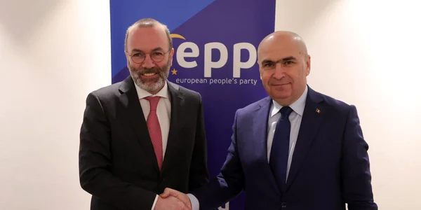 Ilie Bolojan, întâlnire cu Manfred Weber FOTO X 