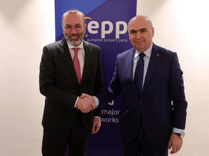 Ilie Bolojan, întâlnire cu Manfred Weber FOTO X 