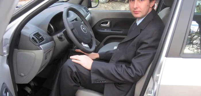 Marius Ciochelca, de 36 de ani, și-a cumpărat un autoturism nou, cu ajutorul vaucherelor.