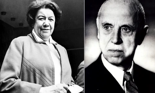 Ana Aslan si Constantin Parhon  Sursa WIKIPEDIA jpg