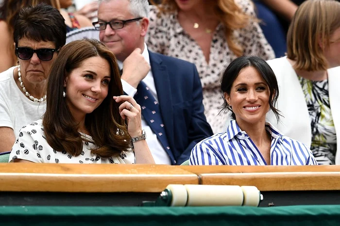 
    Kate Middleton și Meghan Markle vor asista la finala feminină de la Wimbledon Foto: Guliver / GettyImages  