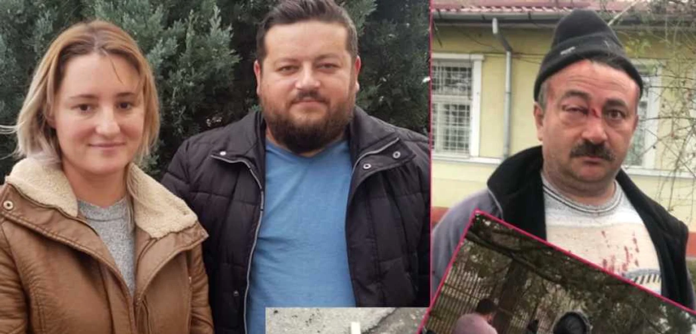 Soţii Oana şi Marius Călău au scăpat doar cu câteva vânătăi şi umflături, în timp ce tatăl bărbatului s-a ales cu cusături la nas de pe urma bătăii încasate. FOTO: Laura Gal