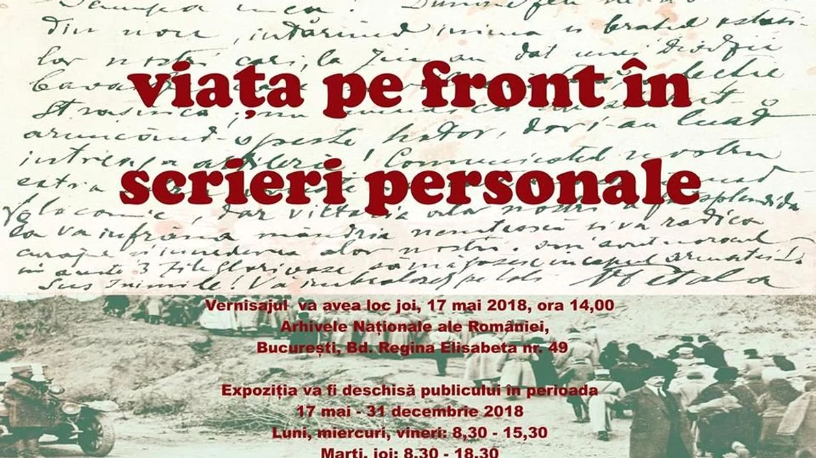 Viața pe front în scrieri personale jpeg