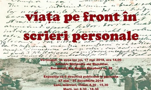 Viața pe front în scrieri personale jpeg