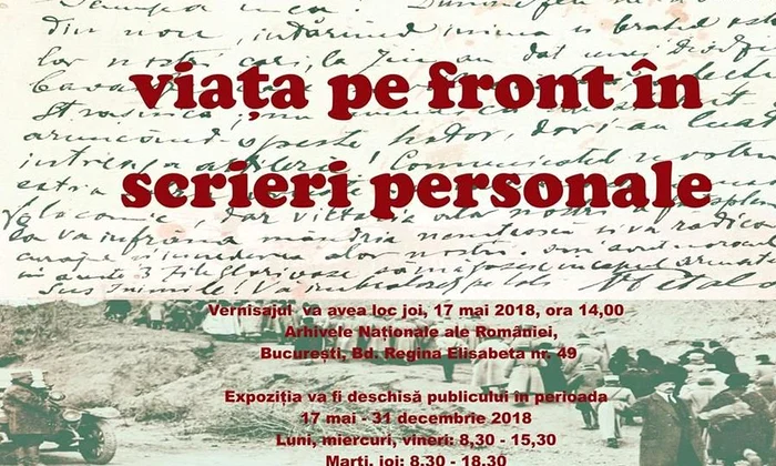 Viața pe front în scrieri personale jpeg