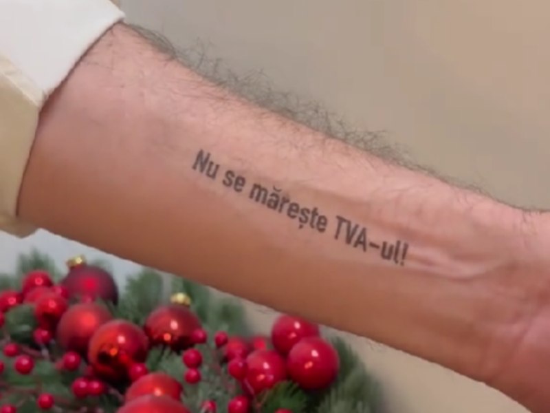 Ciolacu: „M-au păcălit cu tatuajul că mi s-a șters”. Ce spune despre creșterea TVA