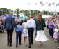 Prințesa Kate, Prințul William, Prințesa Charlotte, Prințul George și Prințul Louis la Jocurile Commonwealth. FOTO: Casa Regală