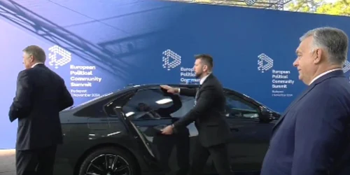 Klaus Iohannis il ignora pe Viktor Orban  Captura video Facebook jpg