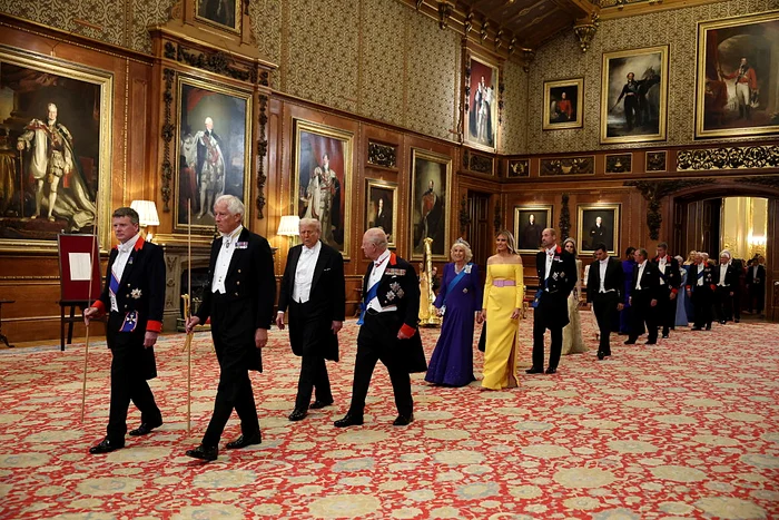 banchet regele charles trump FOTO GettyImages 2235421877 jpg