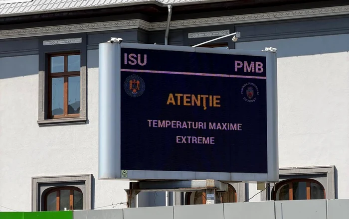 Avertizări transmise de ISU Bucuresti-Ilfov FOTO ISU București-Ilfov