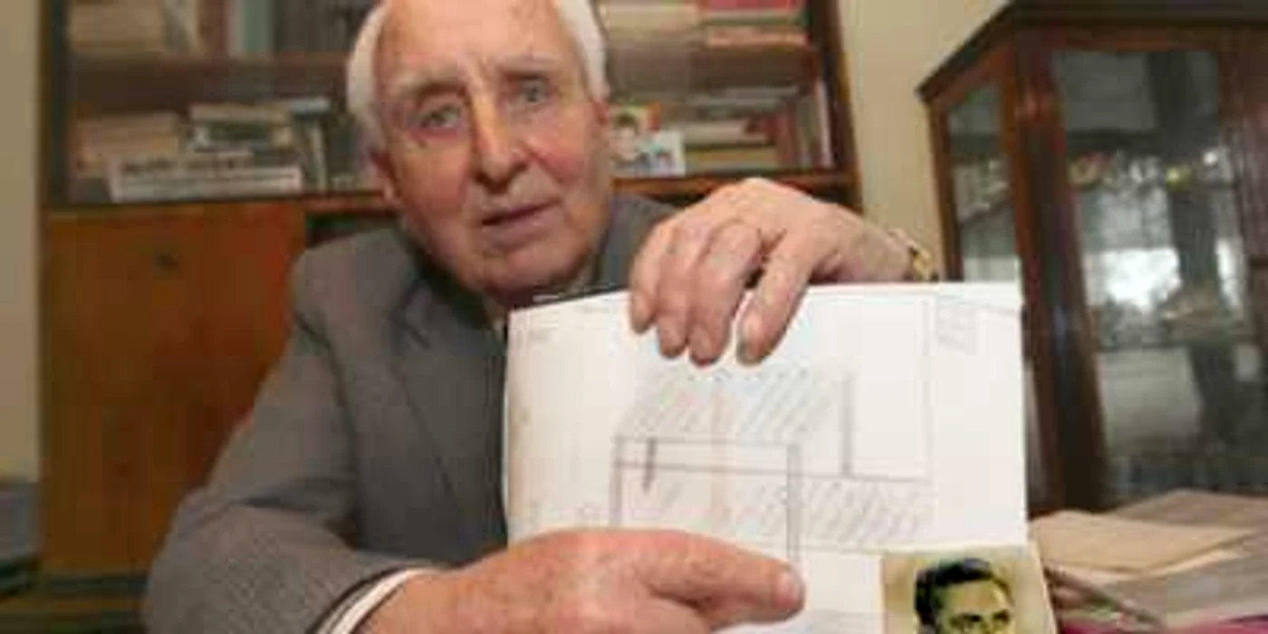 Constantin Teodoriu a desenat o schiţă a celulei, cu numele tovarăşilor lui de suferinţă