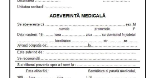 Medicii care au eliberat scutiri pe "ochi frumoşi" vor fi sancţionaţi de DSP.