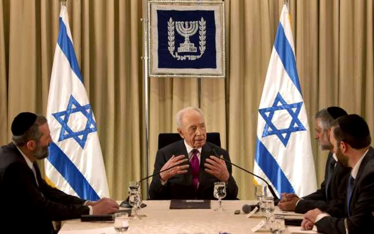 Shimon Peres, preşedintele Israelului.  FOTO: Reuters