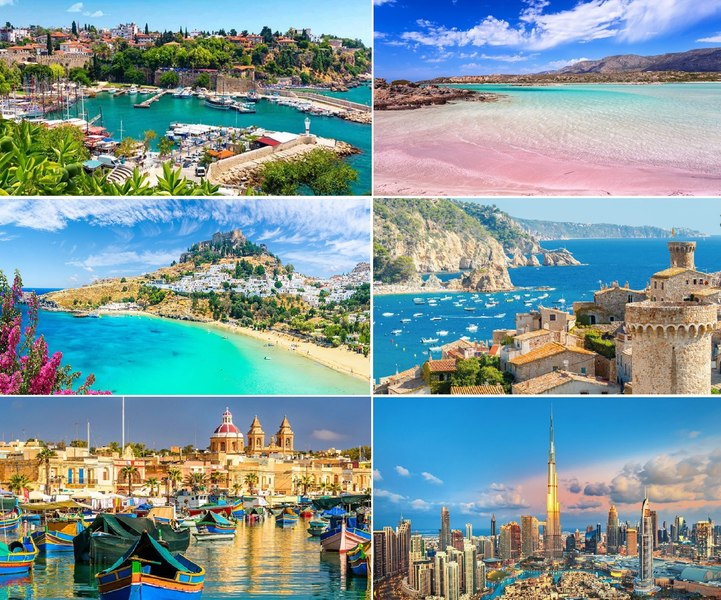 Vacanță de 1 Mai la 25 de grade: Destinații ideale pentru o escapadă pe plajă, înainte de sezonul estival