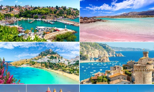 Destinații de vacanță la mare perfecte cu temperaturi peste 25 de grade încă din aprilie mai Colaj Tourism&DMS 