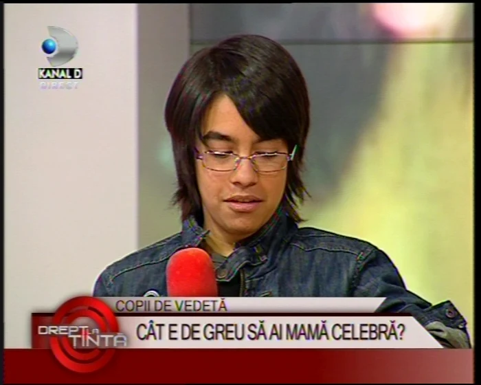 Băiatul Luminiţei Anghel are 14 ani! FOTO: Kanal D