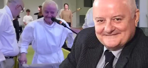 Irinel Columbeanu s-a botezat în Biserica Baptistă