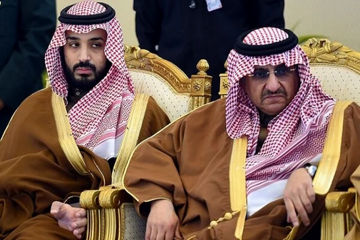 Prinţul Moştenitor al Arabiei Saudite, Mohammed bin Salman şi vărul său, Mohammed bin Nayef, fostul prinţ moştenitor