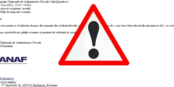 Mesaje false despre declaraţiile fiscale FOTO ANAF