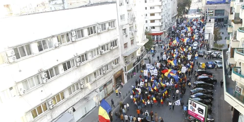 Marş pentru unirea Basarabiei cu România Foto Eduard Enea - 20 octombrie