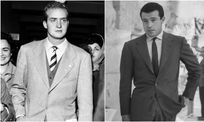 Juan Carlos al Spaniei și Alfonso de Bourbon, pretendenți la tronul Spaniei   FOTO Profimedia jpg