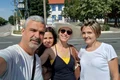 "Ne-am bucurat de plimbarea cu șalupa până la Gura Portiței", a mai spus vedeta