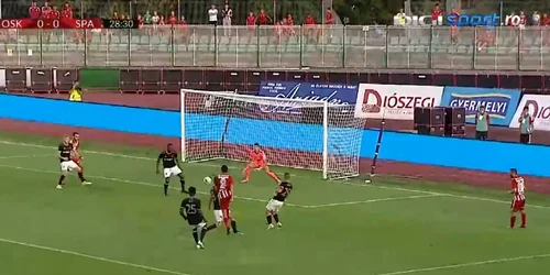 Partida Sepsi - Spartak Trnava gol Sepsi captura sport.ro