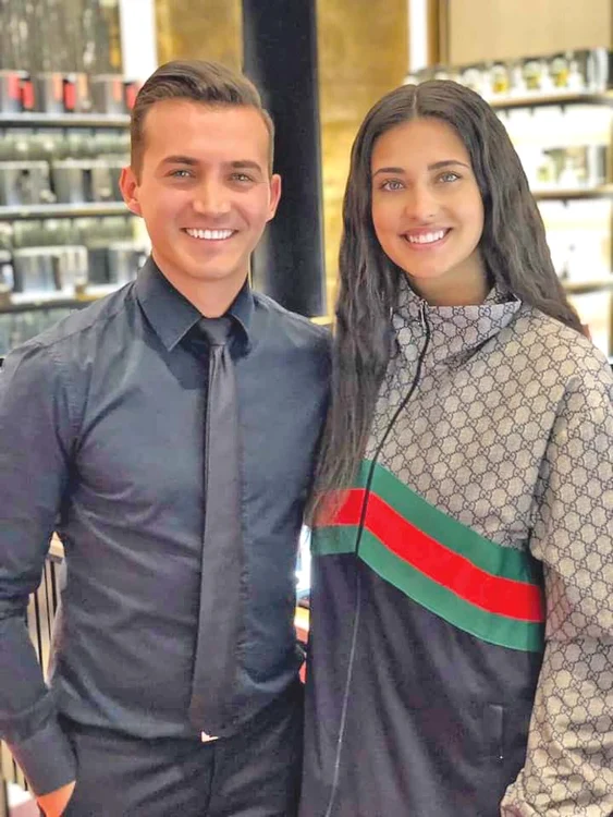 Și Antonia a stat alături de Freddy pentru o fotografie