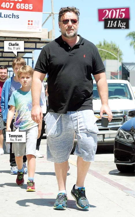 
    Actorul de  51 de ani a ajuns să cântărească 114 kilogrameFoto: Guliver/Splashnews  