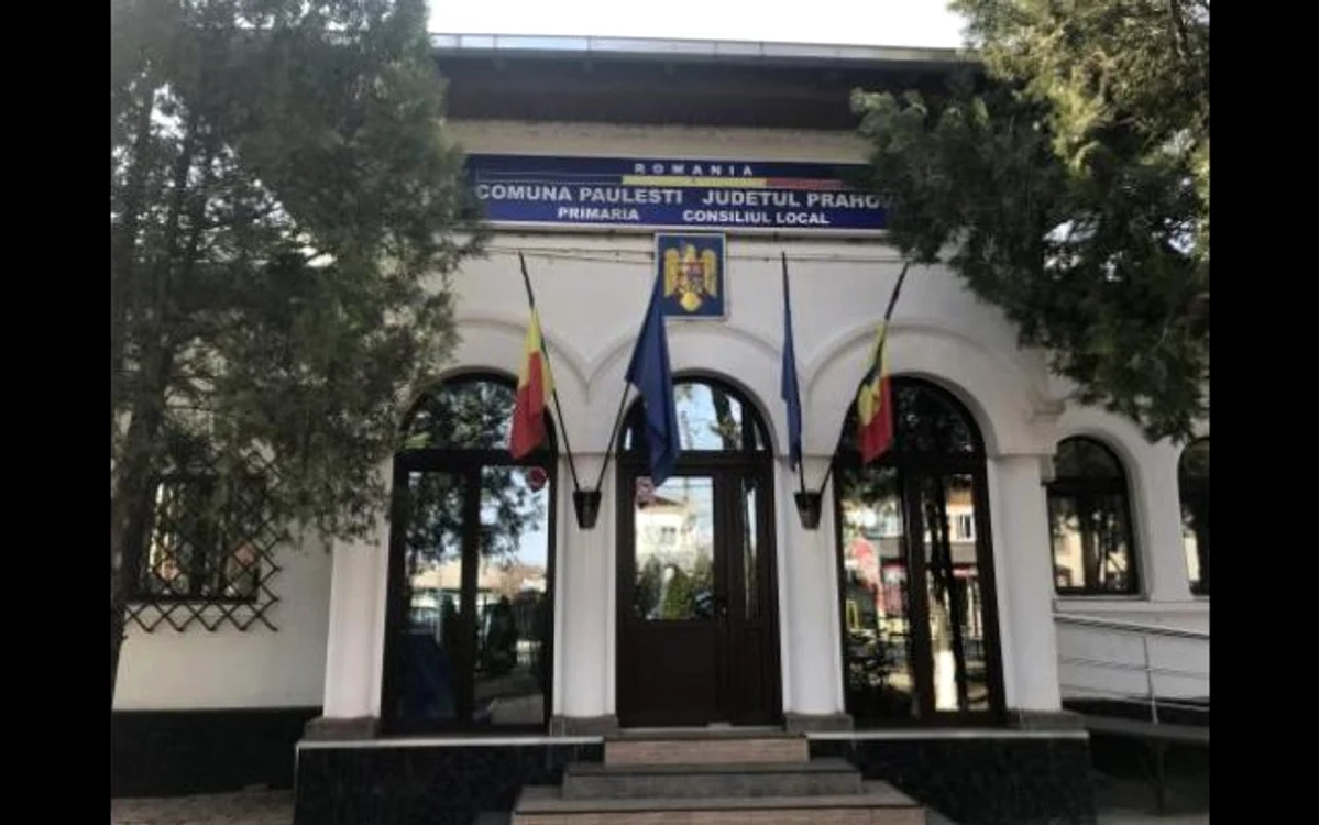 Primăria Păuleşti FOTO prahova-news.ro