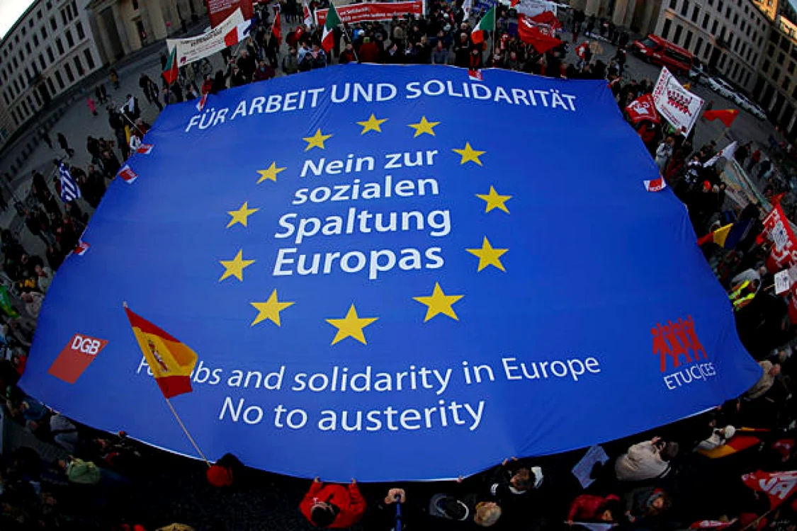 Protest anti-austeritate