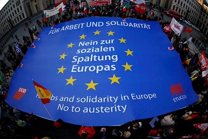 Protest anti-austeritate