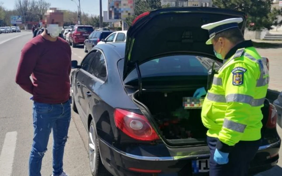 Localnicii din Bărbuleşti vor putea ieşi din localitate doar în condiţii stricte FOTO IPJ Ialomiţa