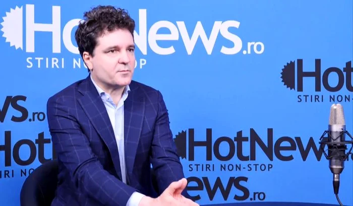 
    Nicusor Dan in studioul HotNews.rofoto: Hotnews  