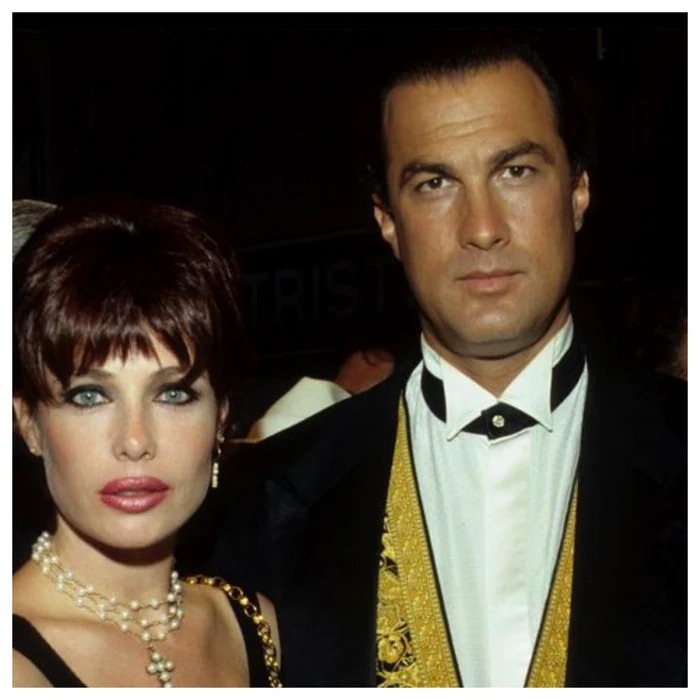 Steven Seagal şi Kelly LeBrock, fosta sa soţie (Foto: Profimedia)