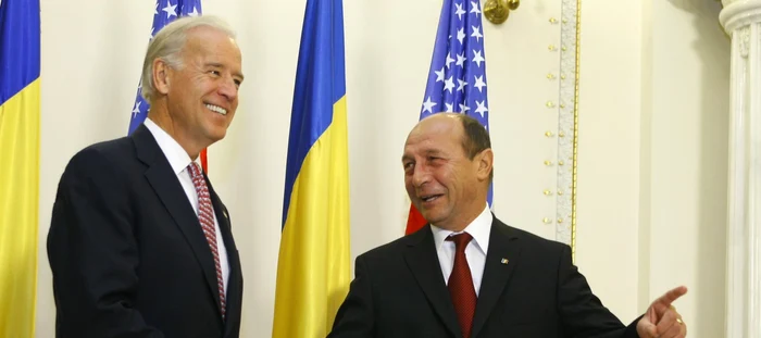 Joe Biden şi Traian Băsescu