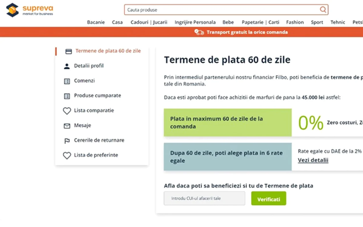 Captură Supreva.com