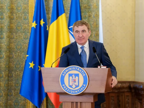 Gică Hagi a primit disticția „Steaua României” de la președintele Ilie Bolojan / foto:presidency.ro